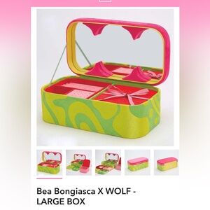 BNIB Bea Bongiasca X WOLF LARGE jewelry box
